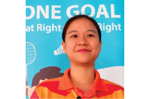 Ms. Yong, teacher and community coach